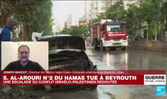 S. Al-Arouri n°2 du Hamas tué à Beyrouth : Nasrallah met en garde Israël contre une guerre avec le Liban