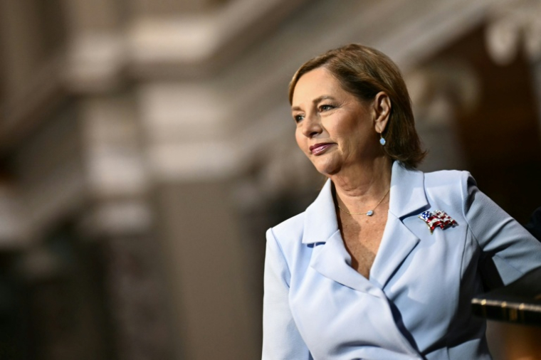 La sénatrice républicaine Darline Graham lors de sa prestation de serment au Capitole de Washington, le 14 juillet 2026 ( AFP / Kent NISHIMURA )