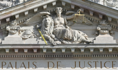 Le palais de justice de Strasbourg, le 1er juin 2026 dns le Bas-Rhin ( AFP / Jean-Christophe VERHAEGEN )