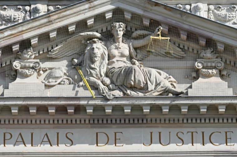 Le palais de justice de Strasbourg, le 1er juin 2026 dns le Bas-Rhin ( AFP / Jean-Christophe VERHAEGEN )