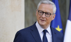 Le ministre de l'Economie Bruno Le Maire, le 15 novembre 2023. ( AFP / LUDOVIC MARIN )