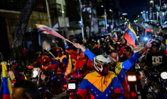 Les partisans du président vénézuélien Nicolas Maduro