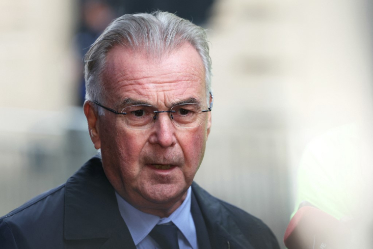 Michel Picon, président de l'U2P, le 24 septembre 2025 ( AFP / ALAIN JOCARD )