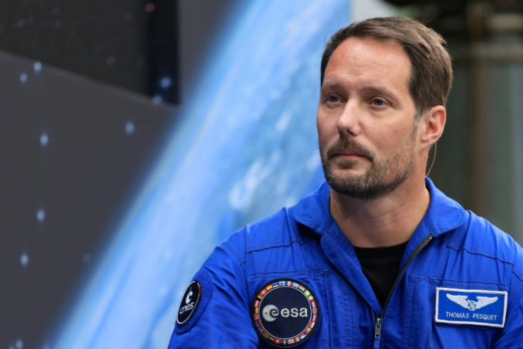 L'astronaute français Thomas Pesquet lors du sommet international sur l'Espace à Paris, le 10 septembre 2026 ( AFP / Ludovic MARIN )