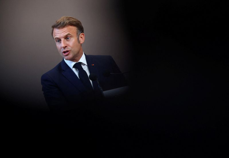 Le chef de l'Etat français Emmanuel Macron