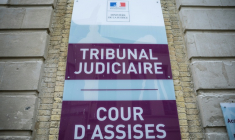 Photo de l'entrée du tribunal à Saint-Omer (Pas-de-Calais), le 8 juin 2026 ( AFP / Sameer Al-DOUMY )