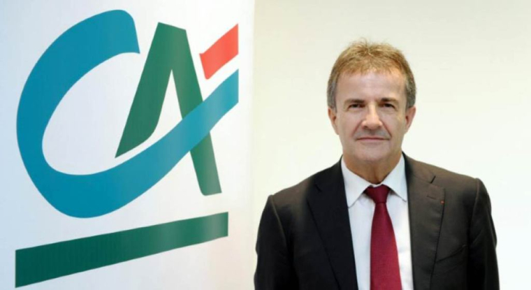 Philippe Brassac, directeur général de Crédit Agricole SA. (© E. Piermont / AFP)