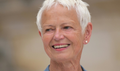 La députée du Haut-Rhin Brigitte Klinkert (Renaissance) le 8 juillet 2024 à Paris ( AFP / Bertrand GUAY )