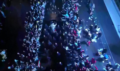 Le pape Léon XIV arrive au patriarcat de Bkerké au Liban