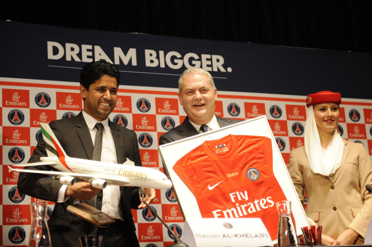 Les Parisiens rentrent dans un avion pimpé spécialement pour la victoire