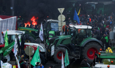 Manifestation des agriculteurs à Bruxelles