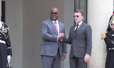 Emmanuel Macron accueille le président de la République démocratique du Congo