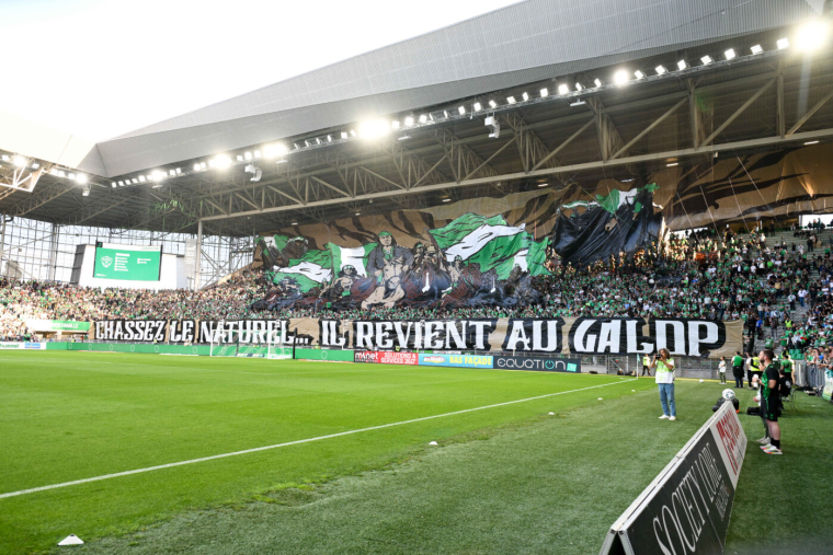 Les ultras stéphanois contre la loi Ripost