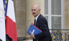 Roland Lescure, à l'Elysée, le 3 juillet 2024 ( AFP / LUDOVIC MARIN )