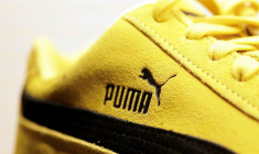 Une chaussure Puma à Paris