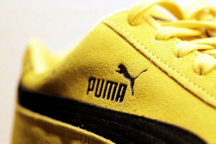 Une chaussure Puma à Paris