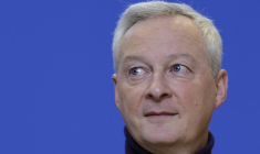Bruno Le Maire, le 6 mars 2023, à Paris ( AFP / Geoffroy VAN DER HASSELT )