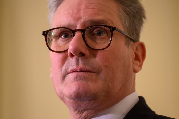 Le Premier ministre britannique Keir Starmer à Londres le 28 novembre 2024. ( POOL / LEON NEAL )