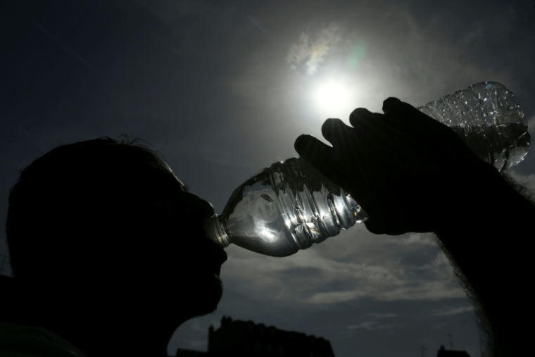 Vingt-six départements sont placés en vigilance orange canicule en France ( AFP / SEBASTIEN BOZON )