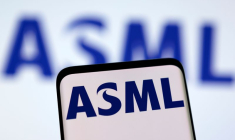 Illustration du logo d'ASML