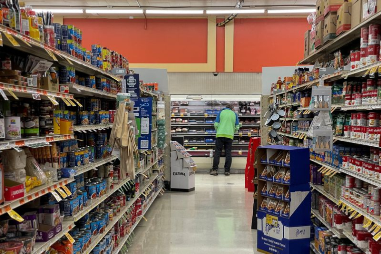 Image d'un magasin alimentaire Kroger et Albertsons