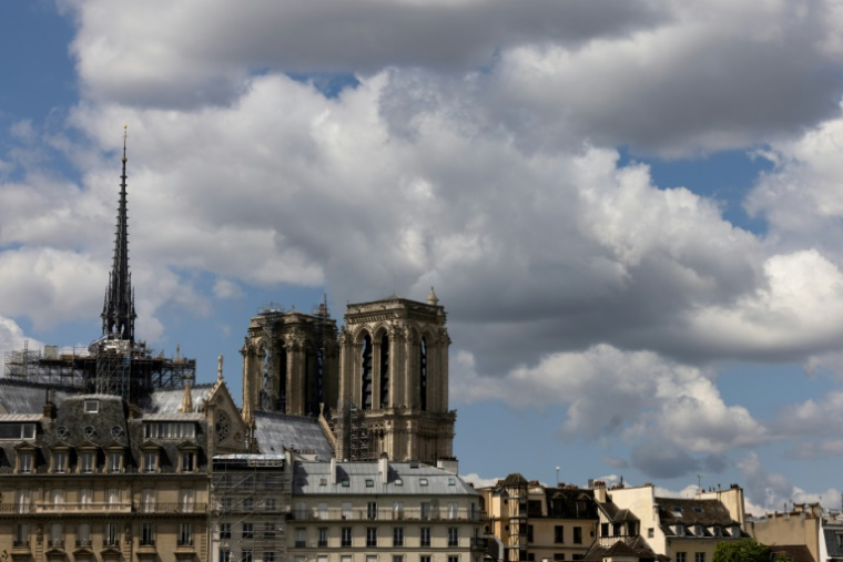 La cathédrale Notre-Dame de Paris le 8 juillet 2025 ( AFP / JOEL SAGET )