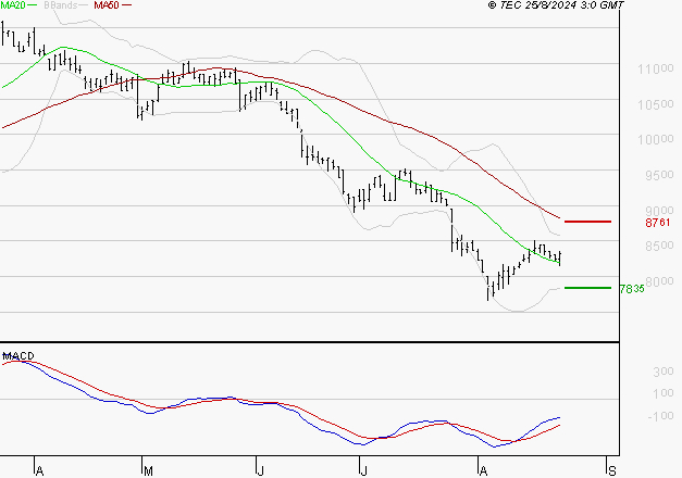 PEUGEOT INVEST : Retour possible sur les supports