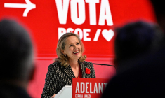 La ministre espagnole de l'Économie, Nadia Calviño, à Madrid le 7 juillet 2023.  ( AFP / JAVIER SORIANO )