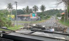 Dégâts causés par des émeutiers en Nouvelle-Calédonie