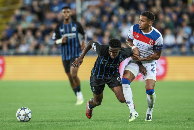 Bruges atomise les Rangers, Benfica et Copenhague valident aussi leur ticket pour la Ligue des champions