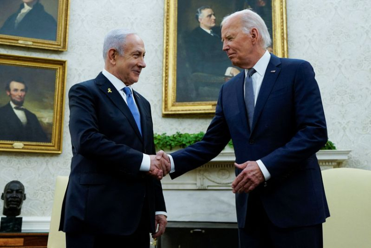 Biden reçoit Netanyahu à la Maison blanche