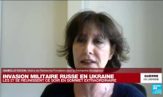 Invasion militaire russe en Ukraine : "On sent une très grande détermination de Vladimir Poutine"