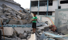 Les conséquences des frappes israéliennes sur une école de l'ONU transformée en abri à Gaza