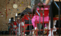 Des élèves passent l'épreuve de philosophie du baccalauréat à lycée Michel de Montaigne à Mulhouse, le 16 juin 2025 dans le Haut-Rhin ( AFP / SEBASTIEN BOZON )