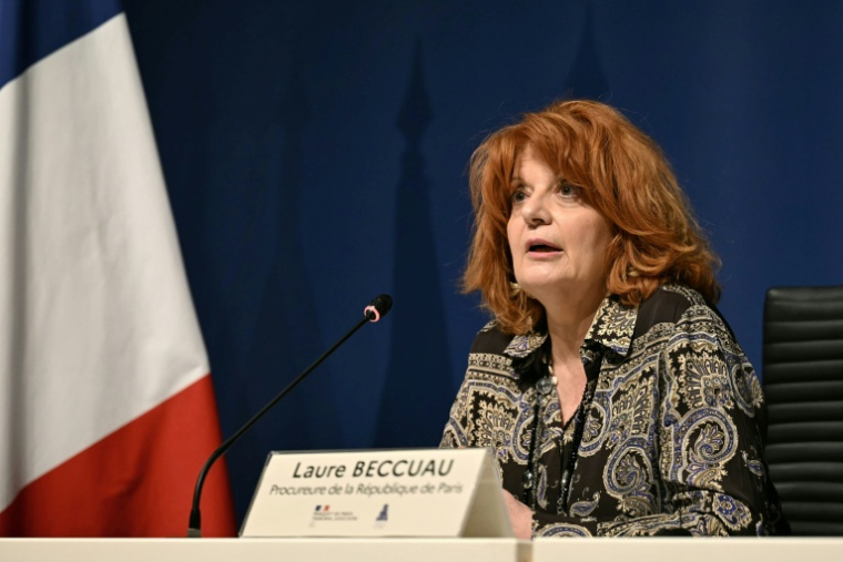 La procureure de Paris Laure Beccuau, le 25 mars 2026 à Paris ( AFP / Blanca CRUZ )