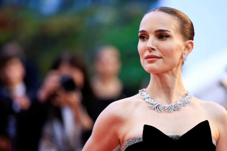 L'actrice américaine Natalie Portman au Festival de Cannes, le 16 mai 2025 ( AFP / Valery HACHE )