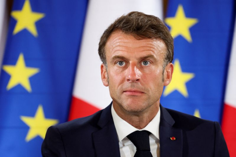 Photo du président français, Emmanuel Macron