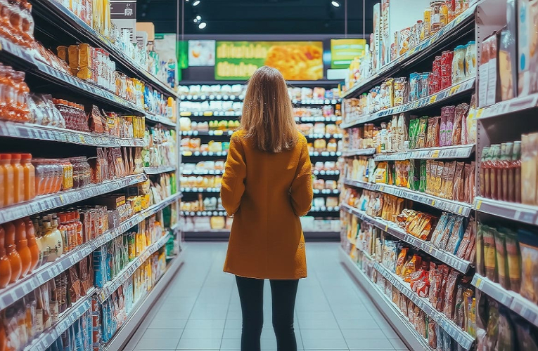 (Certaines marques agissent sur les prix à l'insu des consommateurs en modifiant la quantité de produit, sa qualité ou la taille de l'emballage - Crédit photo : Adobe Stock)