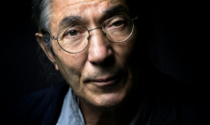 Photo d'archive de l'écrivain franco-algérien Boualem Sansal qui pose à Paris le 4 septembre 2015 ( AFP / Joël SAGET )