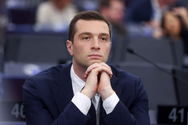 Le président du RN, Jordan Bardella