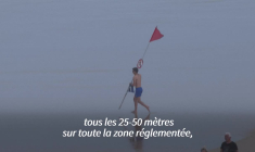 Houle "atypique" sur la côte atlantique: baignade interdite à la plage de Lacanau