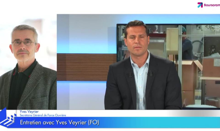 "Aujourd'hui les salariés sont tiraillés entre la peur de contracter le virus et la peur des fins de mois difficiles !" selon Yves Veyrier (FO)