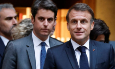 Le président français Macron assiste à un hommage national à Maryse Conde à Paris