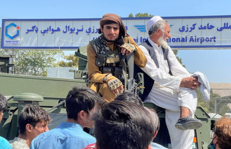 AFGHANISTAN: CHAOS À L'AÉROPORT DE KABOUL APRÈS LA PRISE DE CONTRÔLE DES TALIBAN