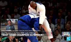 JO 2024 : Belle journée pour le judo français, avec Romane Dicko en bronze et Teddy Riner en or