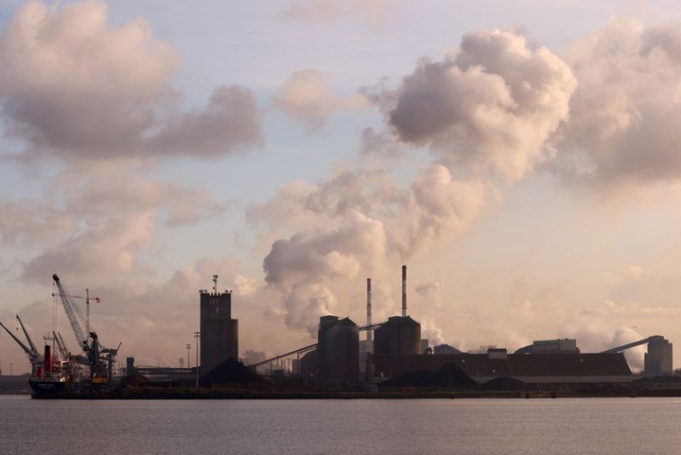 Le port de Dunkerque, en France
