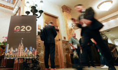 Premier jour du sommet du G20 Commerce à Milwaukee, Wisconsin, le 30 septembre 2026 ( AFP / KAMIL KRZACZYNSKI )