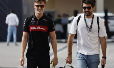 Théo Pourchaire au Grand Prix d'Abu Dhabi