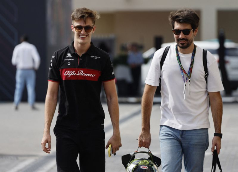 Théo Pourchaire au Grand Prix d'Abu Dhabi