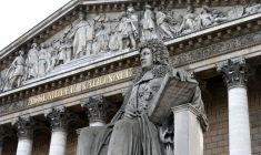 Photo d'archives d'une vue générale de l'Assemblée nationale, à Paris